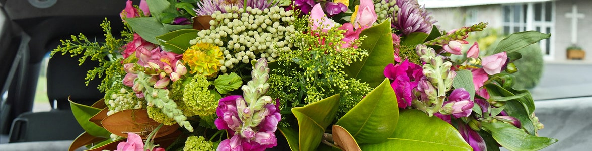 Funeral flowers from Vergeet Me Nietje in Antwerpen